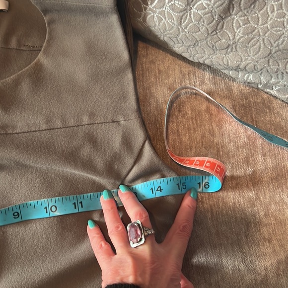 🔶🔹Gorgeous DVF sleeveless midi dress size 2 - zips on both sides 🔹🔶 - Picture 8 of 12